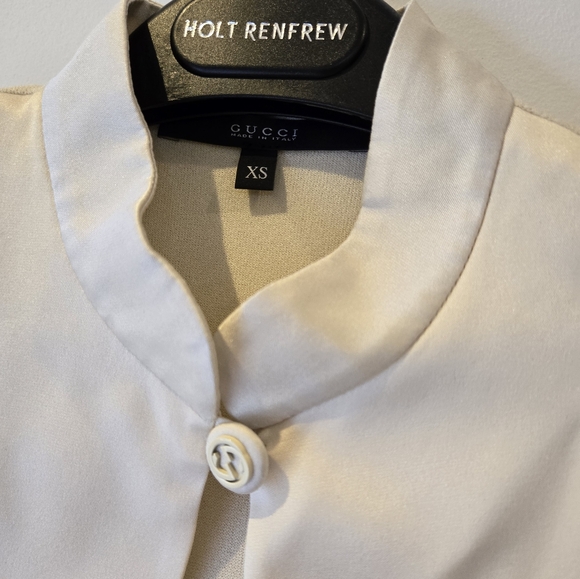 Gucci Cream Sleeveless Top Size XS - Picture 4 of 6